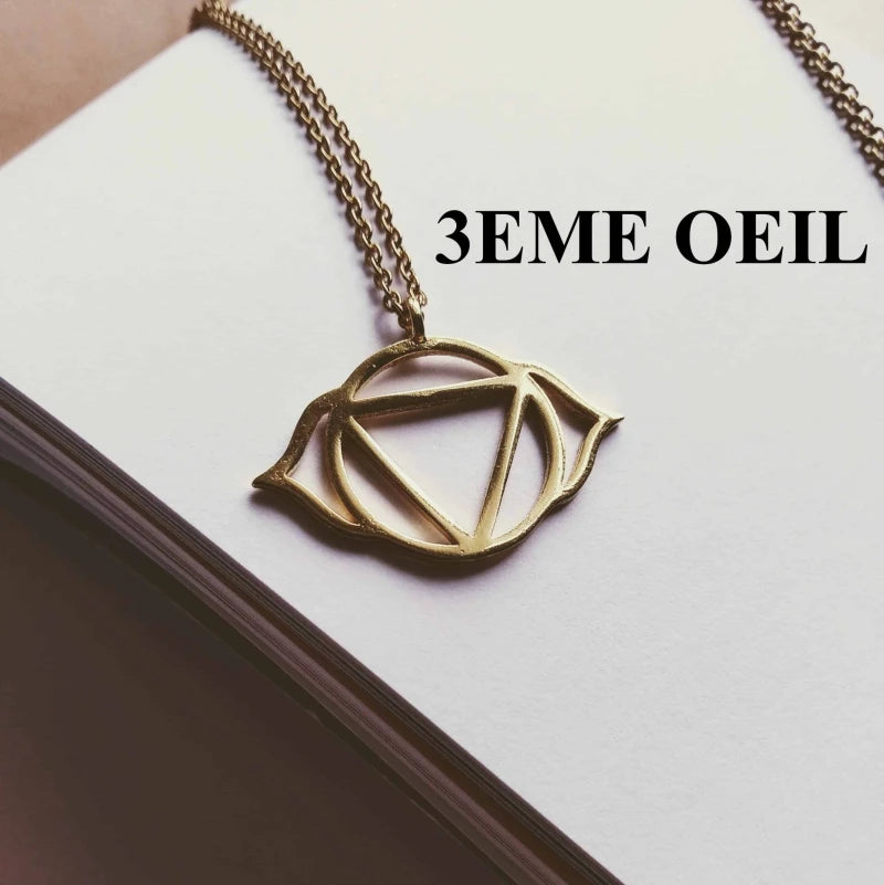 Collier multirangs or 7 chakras au choix