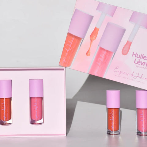Coffret Huiles à Lèvres - Teinte : Abricot & Rosé