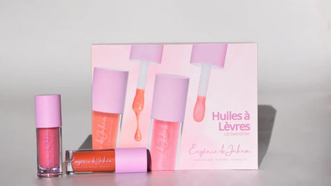 Coffret Huiles à Lèvres - Teinte : Abricot & Rosé