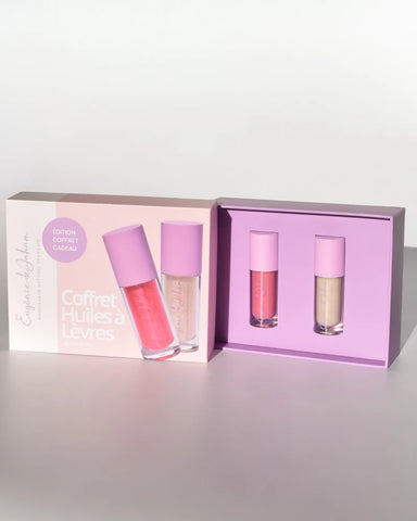 Coffret Huiles à Lèvres - Glacé & Rosé