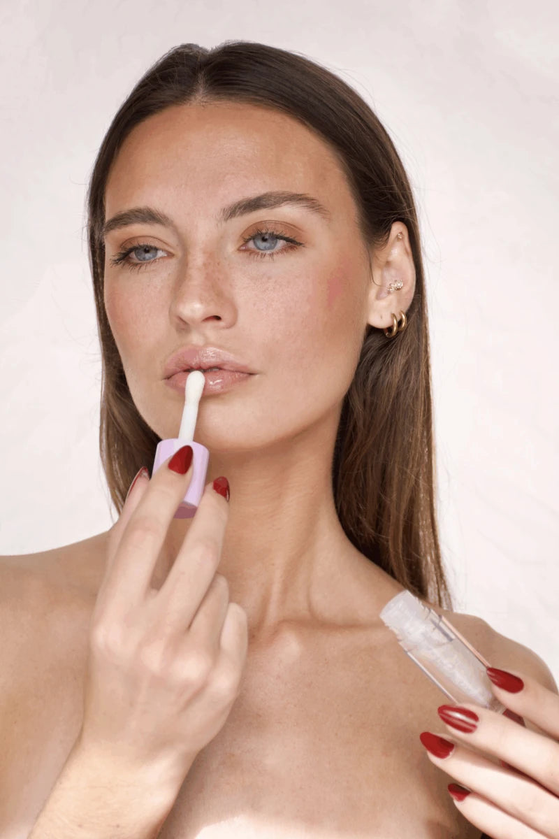 Huile à lèvres soin certifiée bio - Teinte Glacée