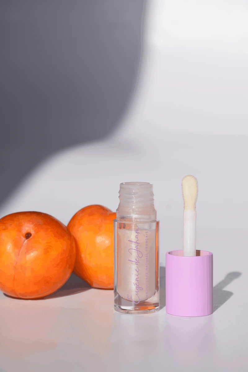 Huile à lèvres soin certifiée bio - Teinte Glacée