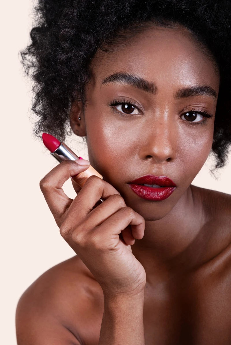 Rouge à lèvres couleur framboise <br/>certifié Bio