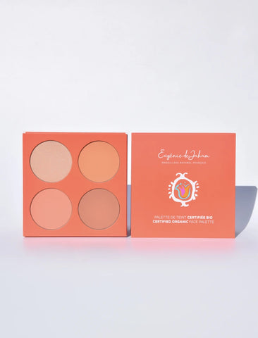 Palette de teint certifiée bio