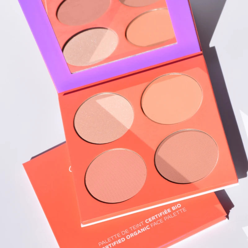 Palette de teint certifiée bio