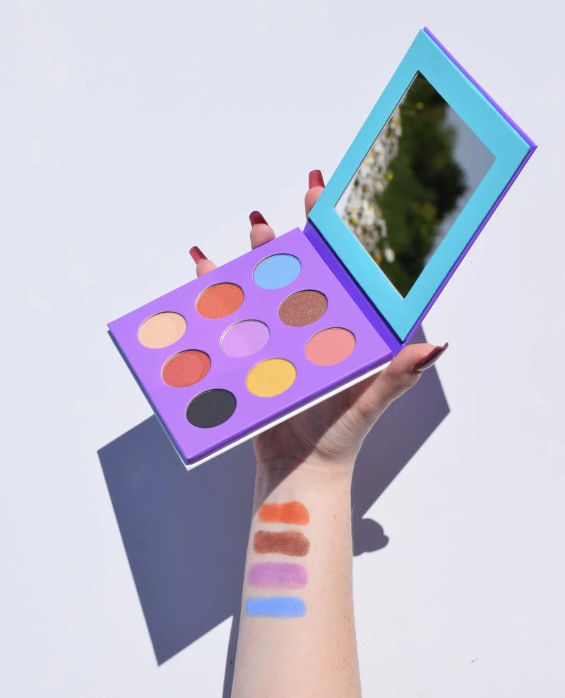 Palette de fards à paupières certifiée bio