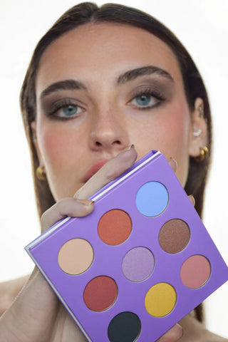 Palette de fards à paupières certifiée bio