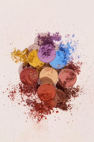 Palette de fards à paupières certifiée bio