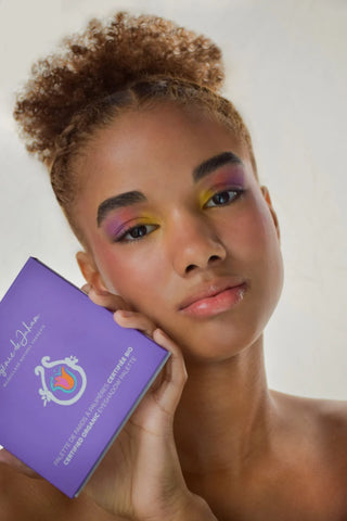 Palette de fards à paupières certifiée bio