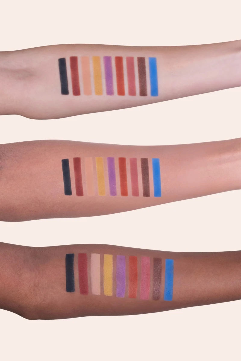 Palette de fards à paupières certifiée bio