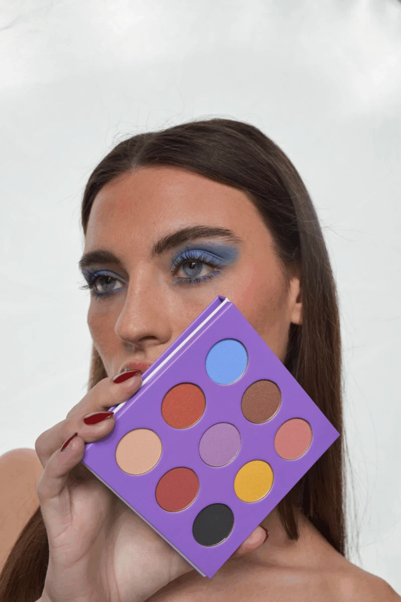 Palette de fards à paupières certifiée bio