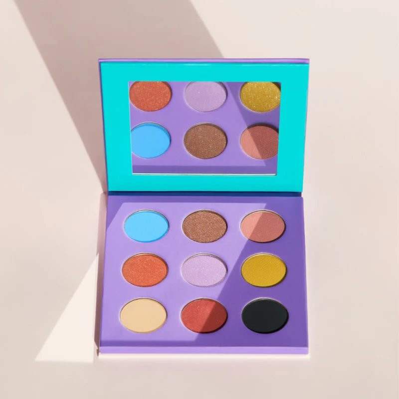 Palette de fards à paupières certifiée bio