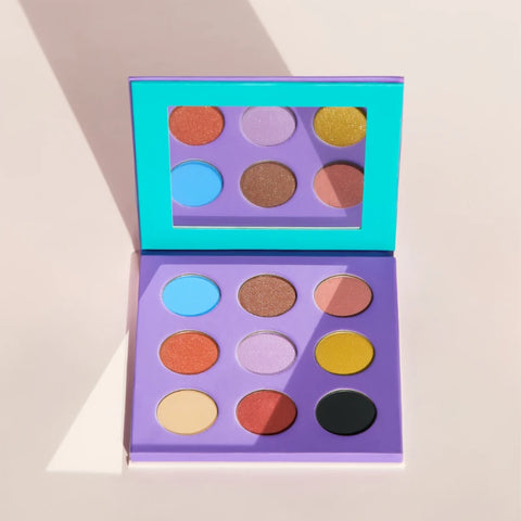 Palette de fards à paupières certifiée bio