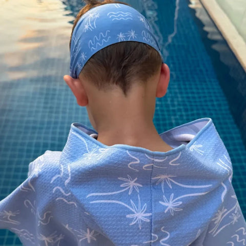 Pack Lou : poncho enfant et lunettes de piscine Waterplops
