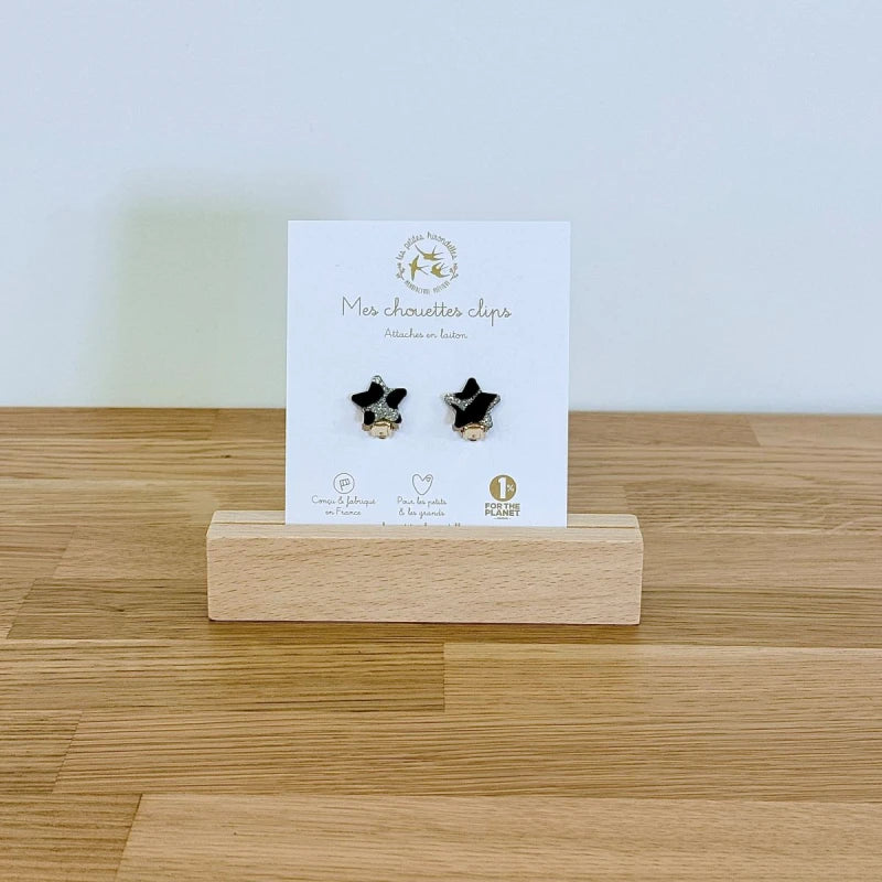 Boucles clips pailletées - Etoiles