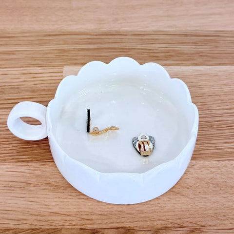 Boucles clips pailletées - Coeurs