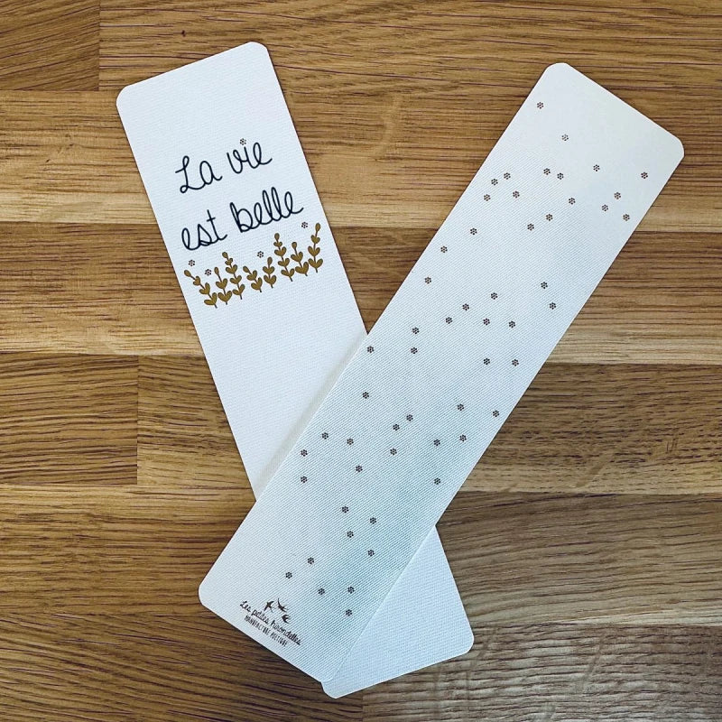 Marque-page - La vie est belle