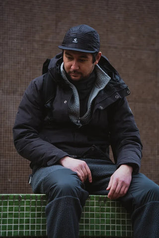 Casquette hivernale upcyclée - Cirrus DJ