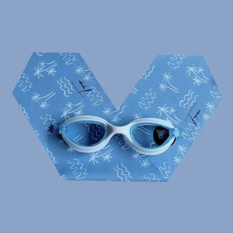 Pack Lou : poncho enfant et lunettes de piscine Waterplops