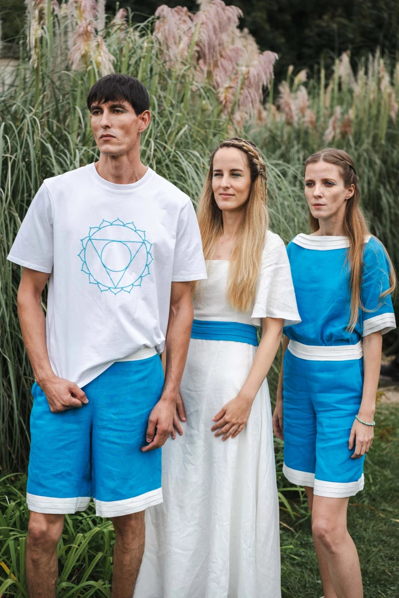 Top Eau Divine en Lin