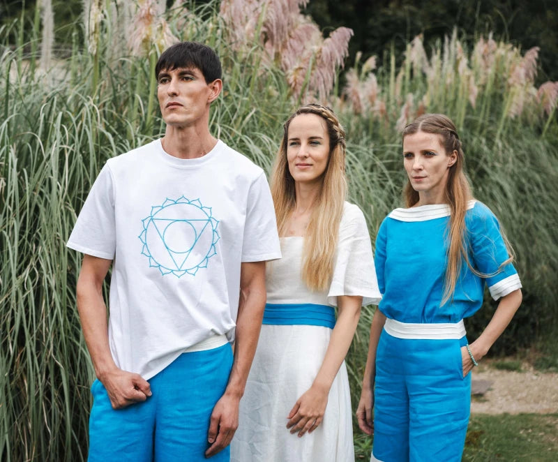 Top Eau Divine en Lin