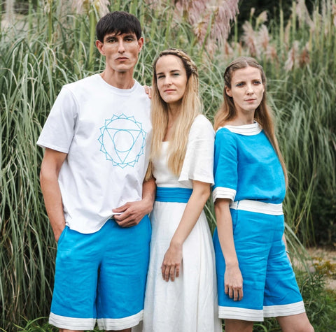 Top Eau Divine en Lin