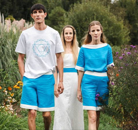 Top Eau Divine en Lin