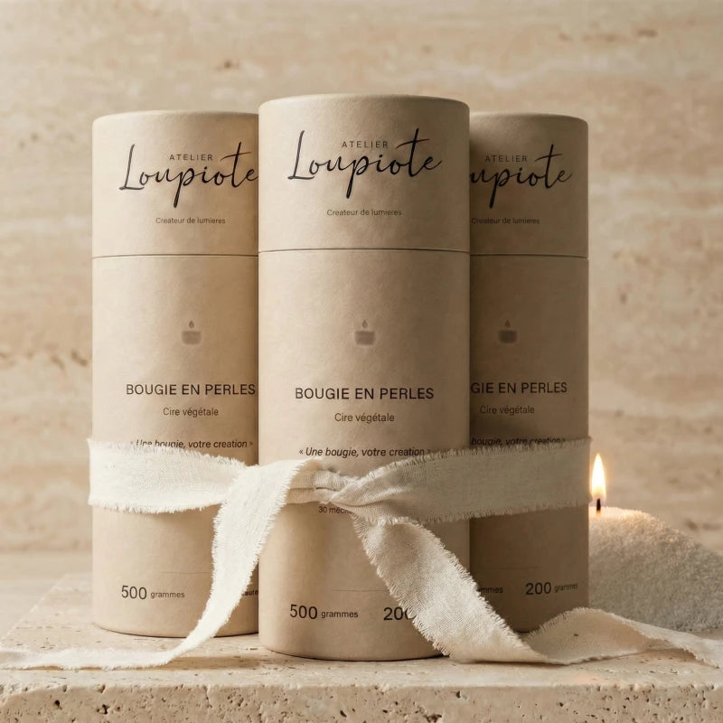 Bougie en perles | L'Expérience sanctuaire