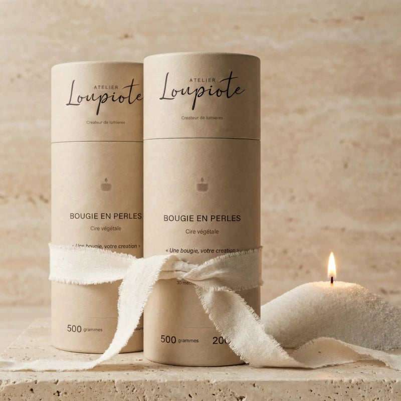 Bougie en perles | L'Expérience sanctuaire