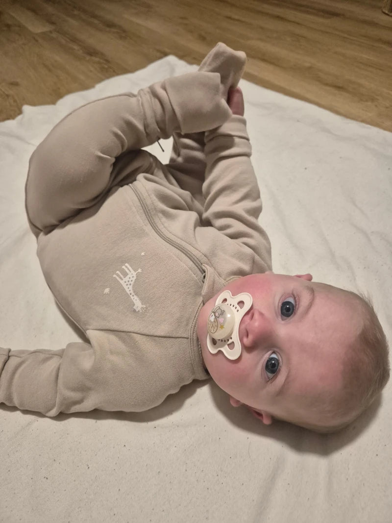 Pyjama bébé zippé - Girafe 2