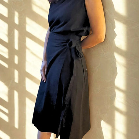 Jupe longue en coton | Taille unique ajustable