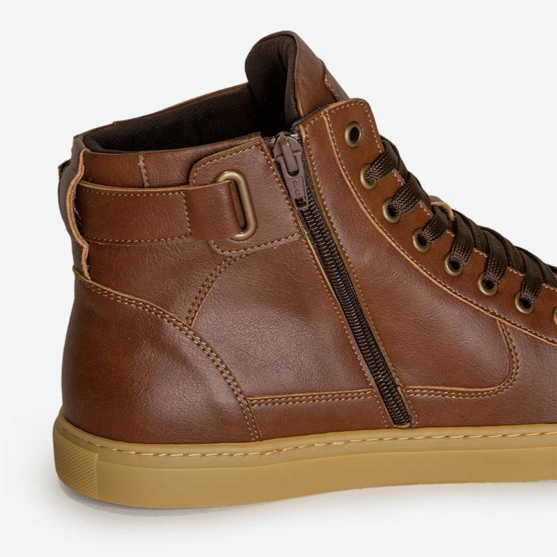 Wallace - Marron Zipper