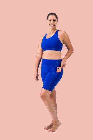 Pack Printemps - La Lumineuse Bleu été - Brassière et short