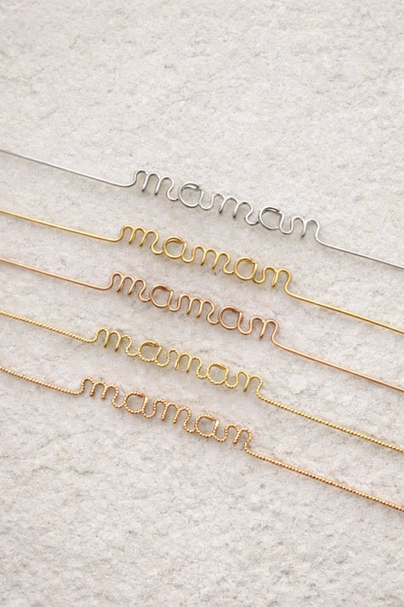 Bracelet Personnalisé - Argent 925 ou Gold Filled 14k