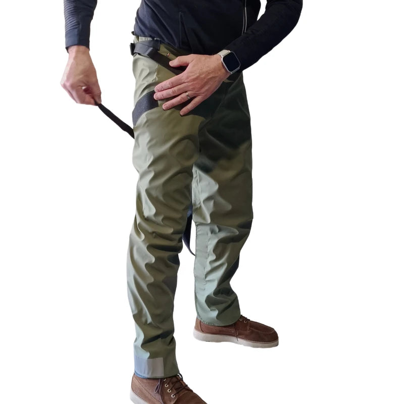 Surpantalon Vélo & Moto Urbanleg MI-SAISON kaki