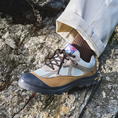 NANUK - TAUPE - BASKETS TECHNIQUES ET DURABLES