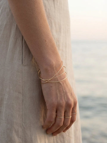 Bracelet Semainier Faith - Weekend - Argent 925 ou Gold Filled 14k