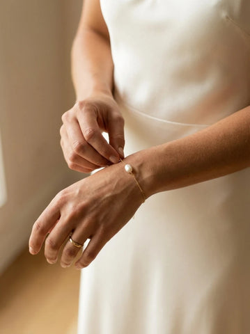 Bracelet Ma Perle - Gold Filled 14k et Perle de Culture