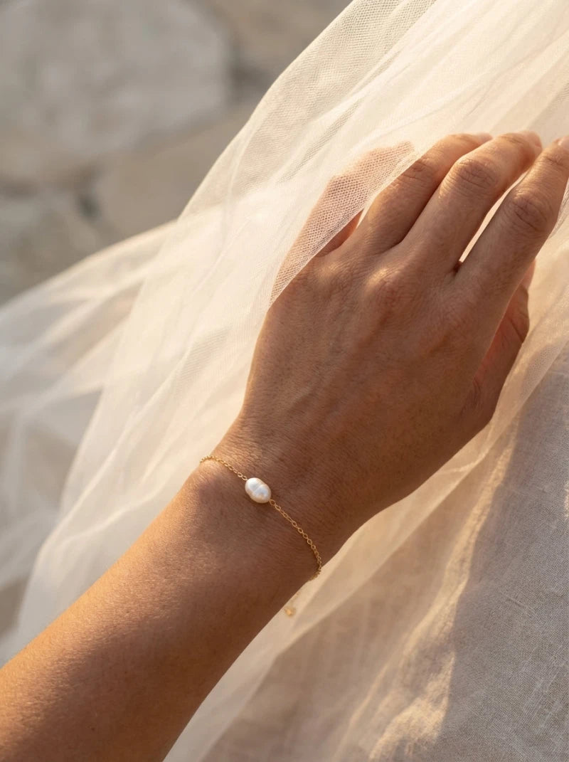 Bracelet Ma Perle - Gold Filled 14k et Perle de Culture