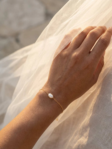 Bracelet Ma Perle - Gold Filled 14k et Perle de Culture