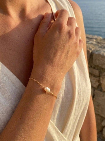 Bracelet Ma Perle - Gold Filled 14k et Perle de Culture