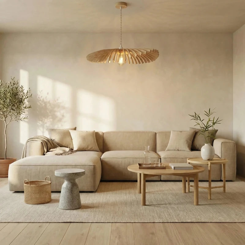 Cygne teinté chêne | Suspension