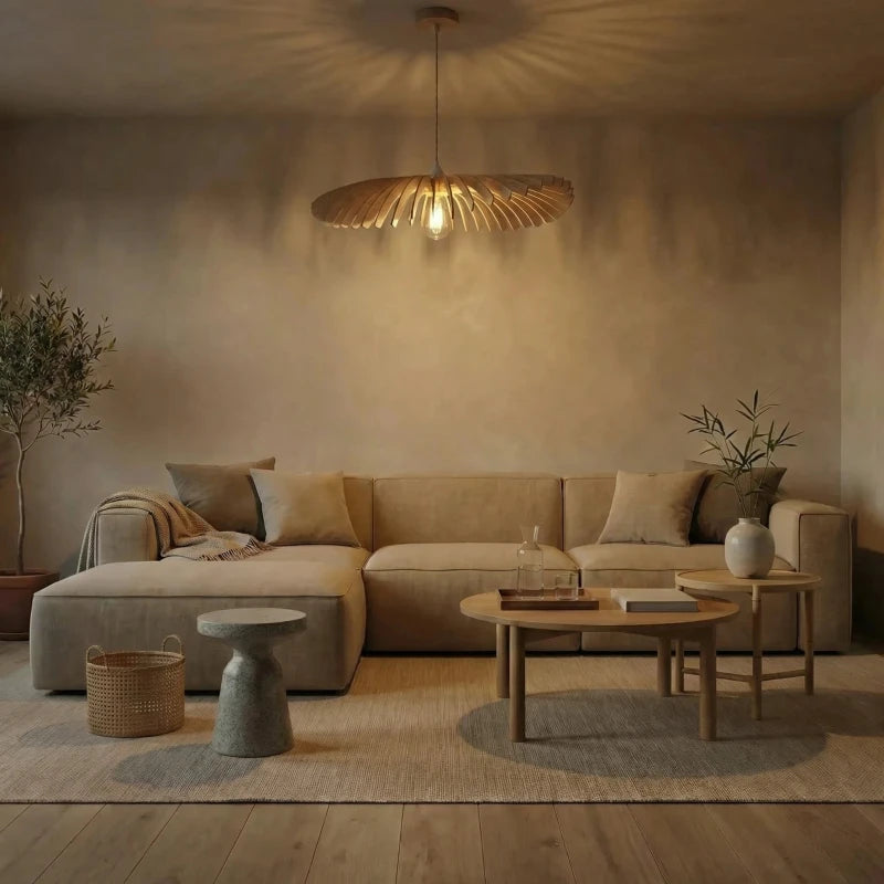 Cygne teinté chêne | Suspension