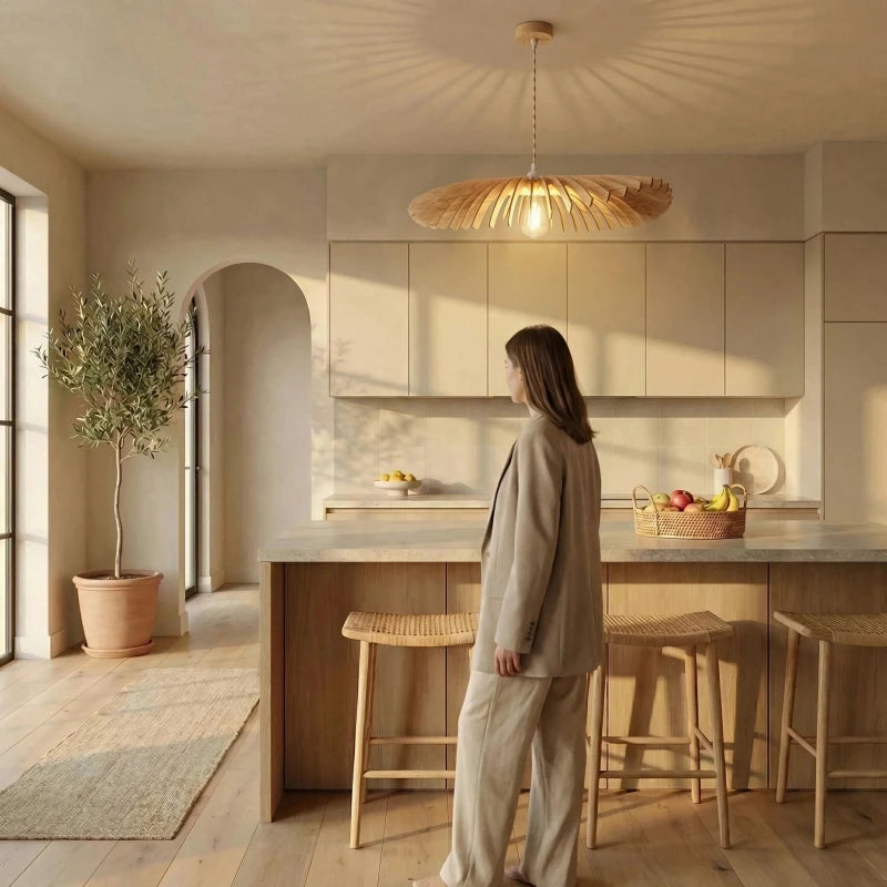 Cygne teinté chêne | Suspension