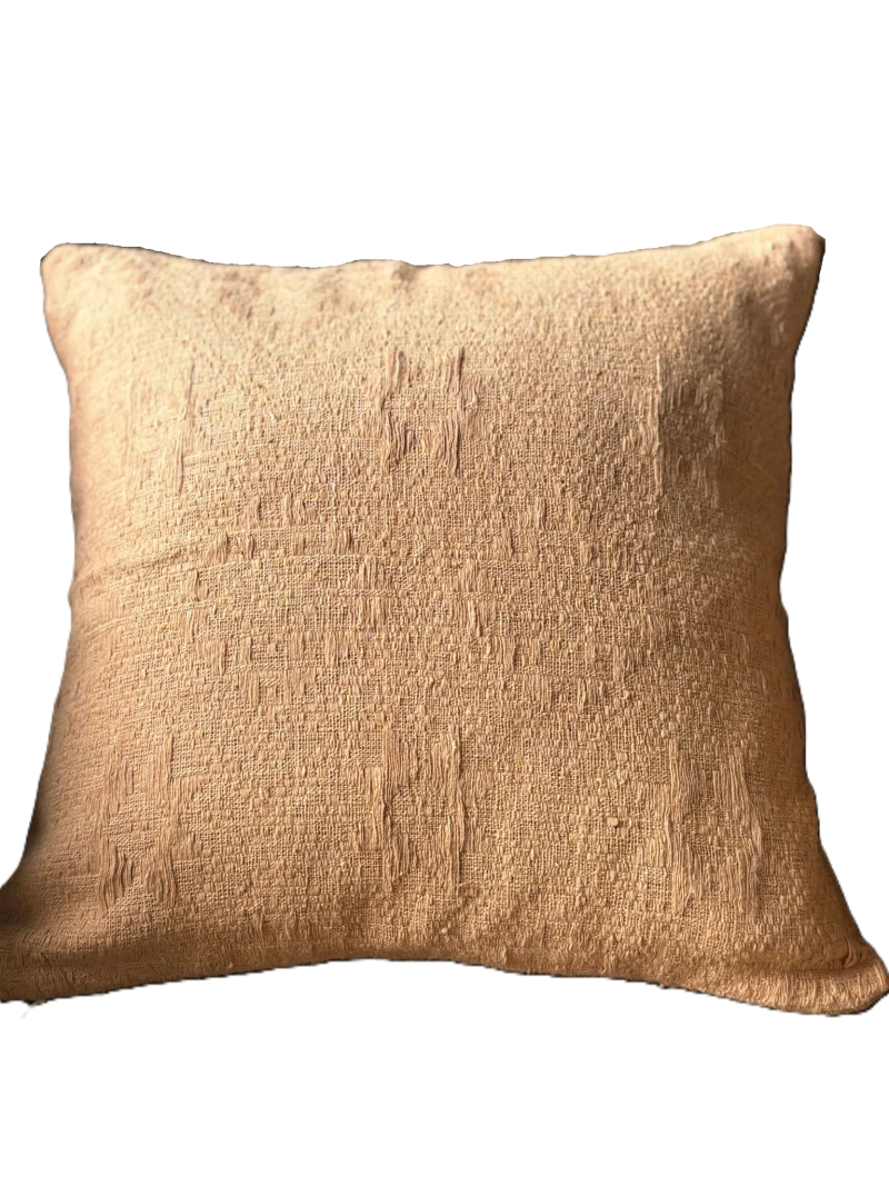 Housse de coussin Dokmai camel