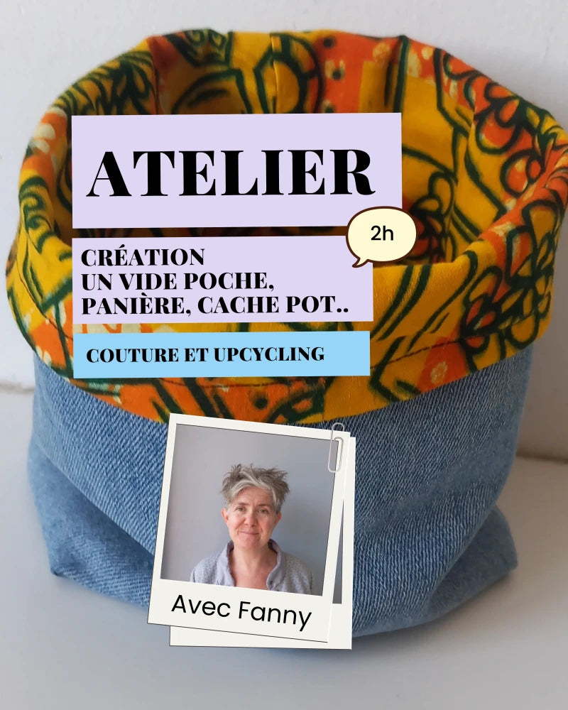 Atelier création de vide poche, panière et cache pot