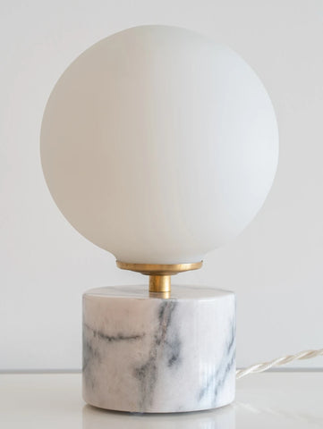 Lampe boule en verre – Laura