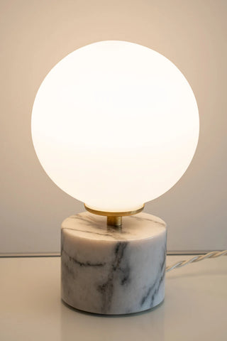 Lampe boule en verre – Laura
