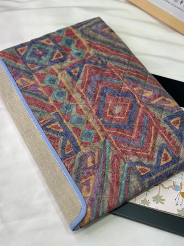 Housse d'ordinateur upcyclée pour grand ordinateur