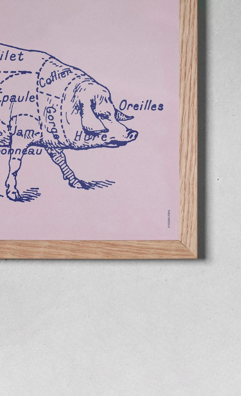 Click and côtelette | Affiche